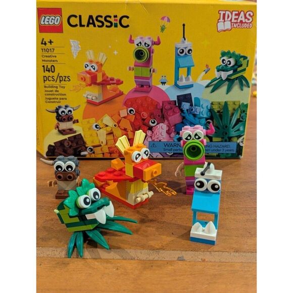 Lego classic set 11017 creative monsters complete set with instructions and box - Picture 3 of 6
